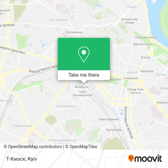 Карта Т-Киоск