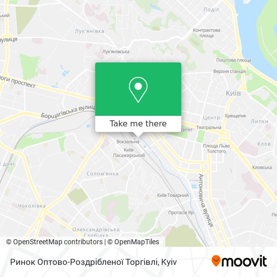 Ринок Оптово-Роздрібленої Торгівлі map