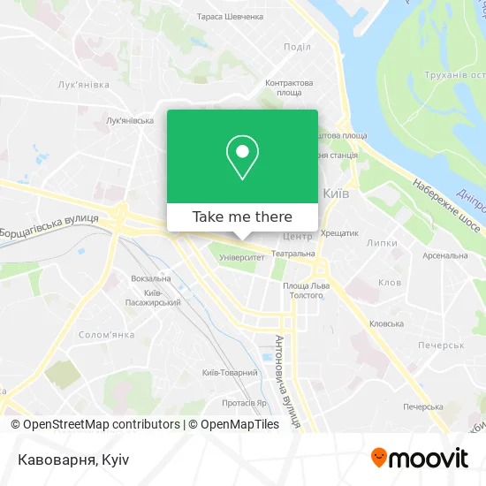 Кавоварня map