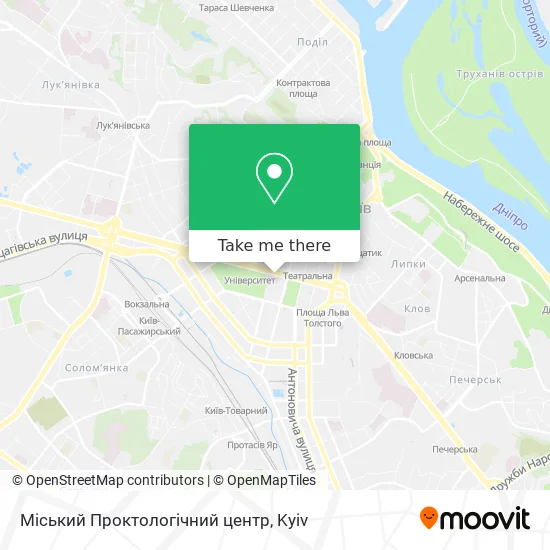 Міський Проктологічний центр map