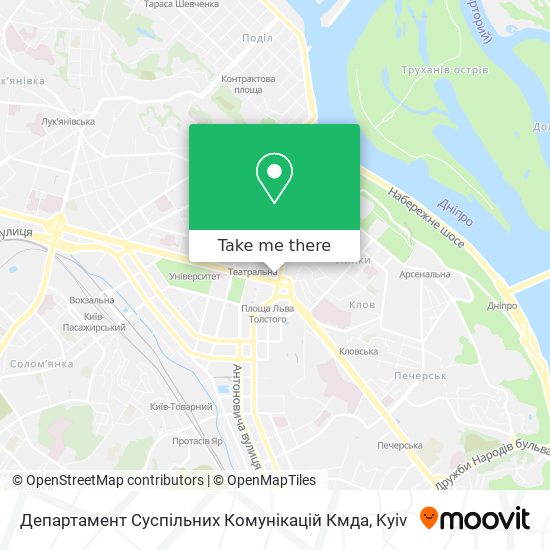 Департамент Суспільних Комунікацій Кмда map