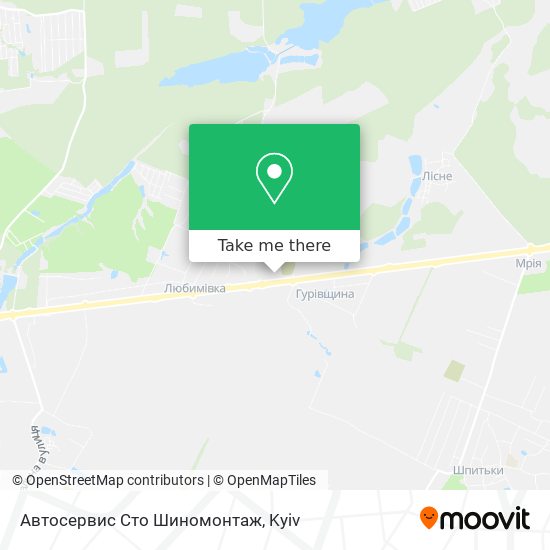 Автосервис Сто Шиномонтаж map