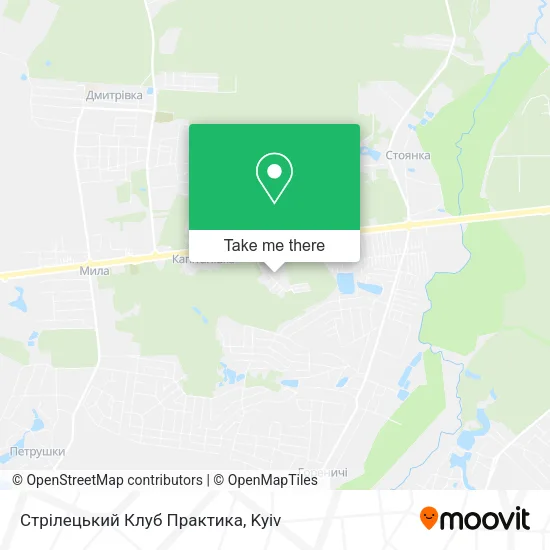 Карта Стрілецький Клуб Практика
