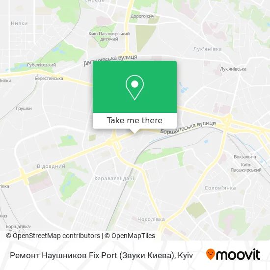 Карта Ремонт Наушников Fix Port (Звуки Киева)