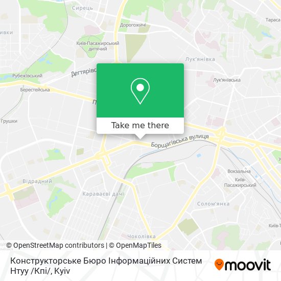 Конструкторське Бюро Інформаційних Систем Нтуу /Кпі/ map