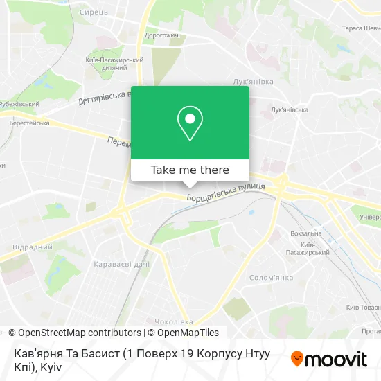 Кав'ярня Та Басист (1 Поверх 19 Корпусу Нтуу Кпі) map