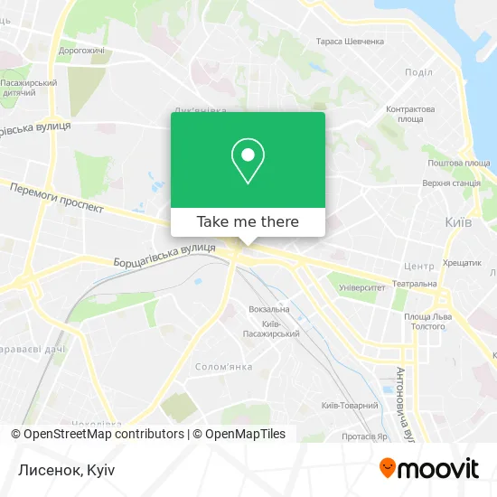 Лисенок map