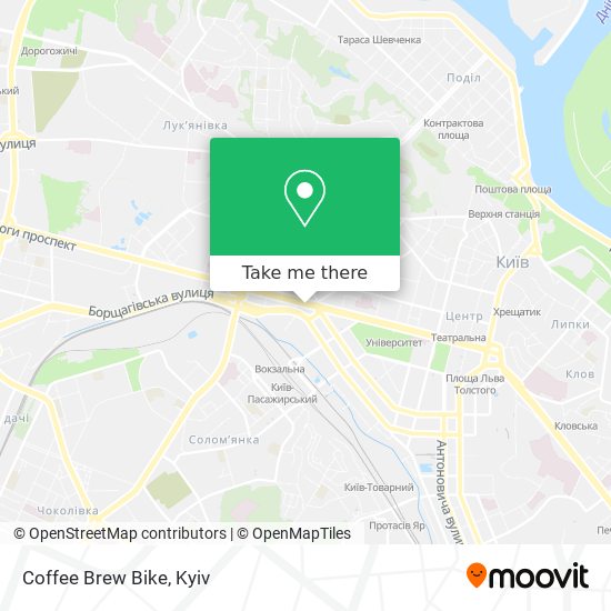 Coffee Brew Bike map