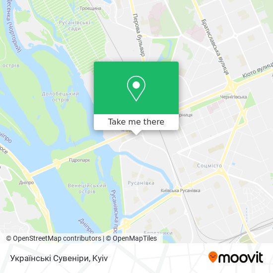 Українські Сувеніри map