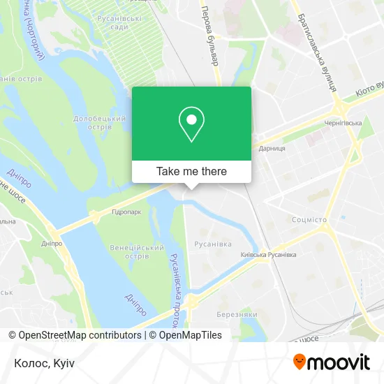 Карта Колос