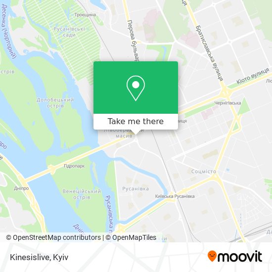 Kinesislive map