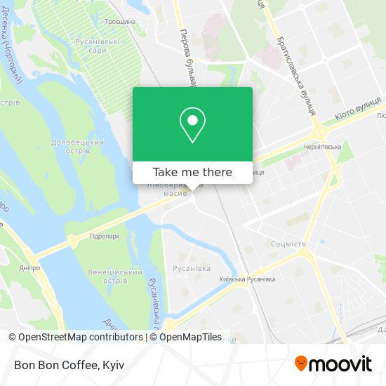 Bon Bon Coffee map