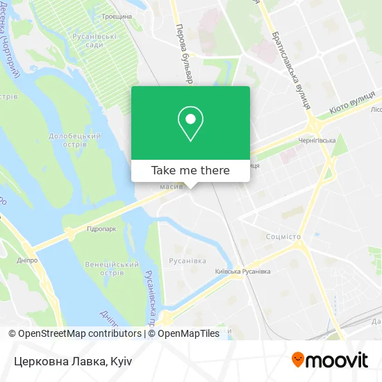 Церковна Лавка map