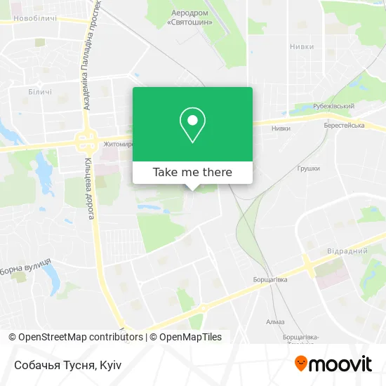 Собачья Тусня map
