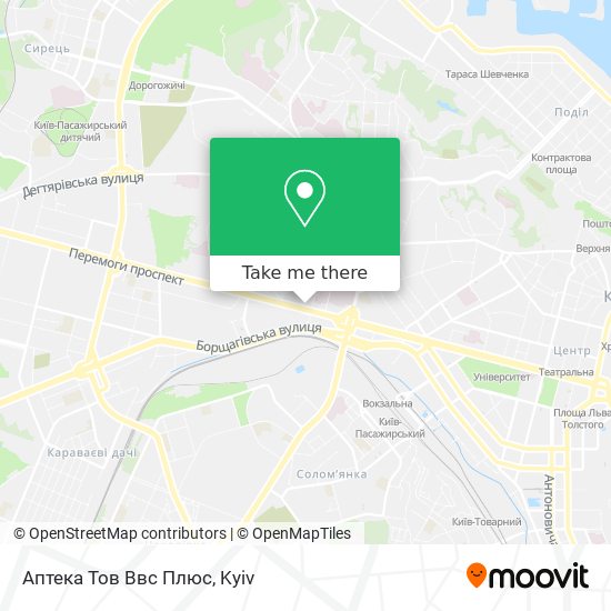 Аптека Тов Ввс Плюс map