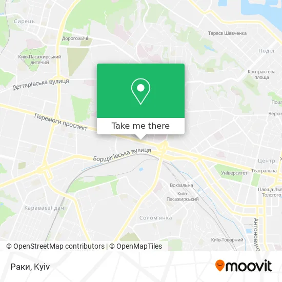 Раки map