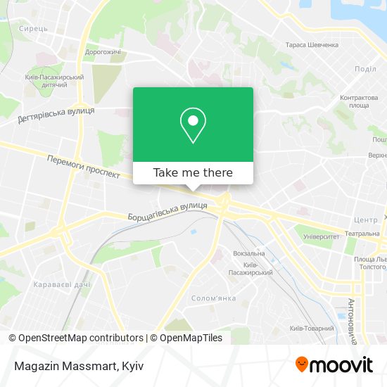 Magazin Massmart map