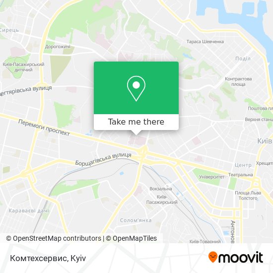 Карта Комтехсервис