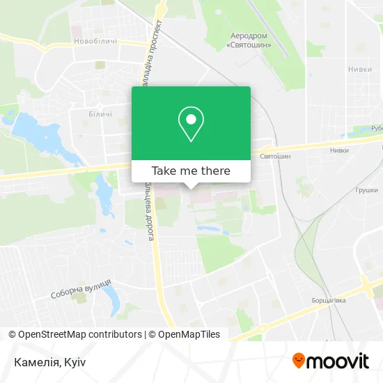 Камелія map