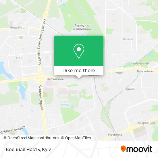 Военная Часть map