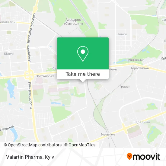 Карта Valartin Pharma
