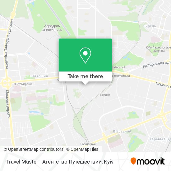 Travel Master - Агентство Путешествий map