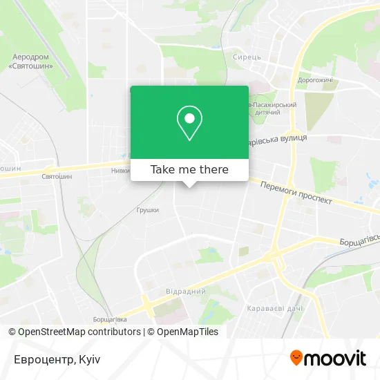 Евроцентр map
