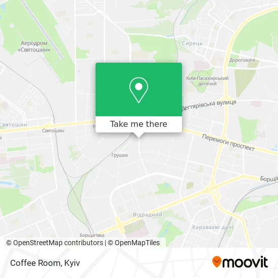 Карта Coffee Room