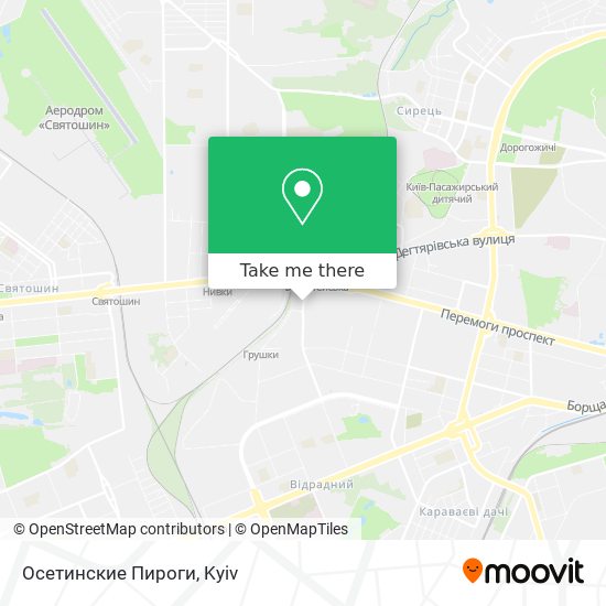 Осетинские Пироги map