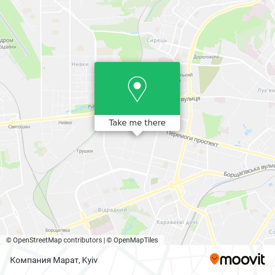 Компания Марат map