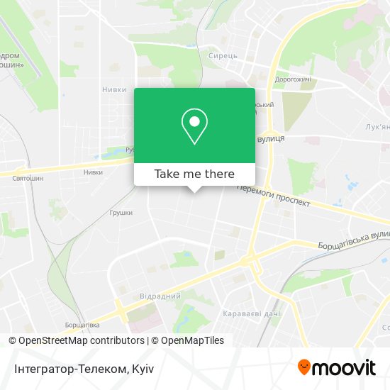 Інтегратор-Телеком map