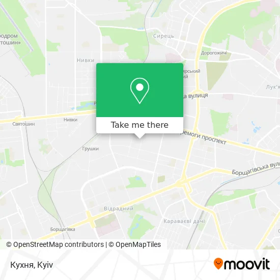 Кухня map
