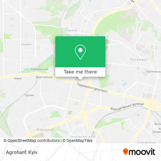 Карта Agrohanf