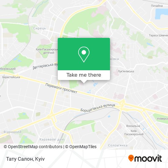 Тату Салон map