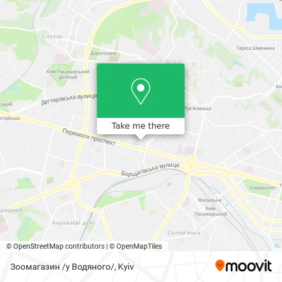 Зоомагазин /у Водяного/ map