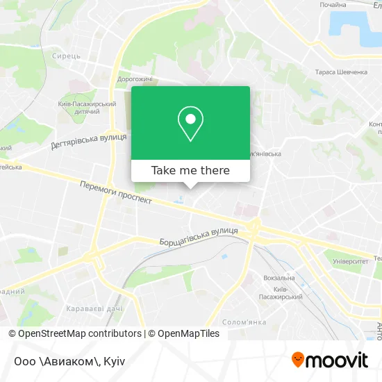 Ооо \Авиаком\ map