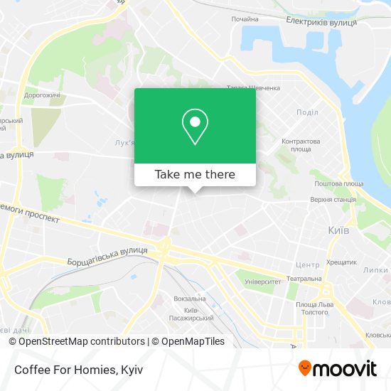 Coffee For Homies map