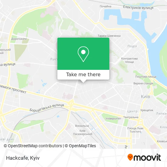 Карта Hackcafe
