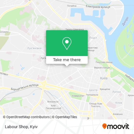 Labour Shop map