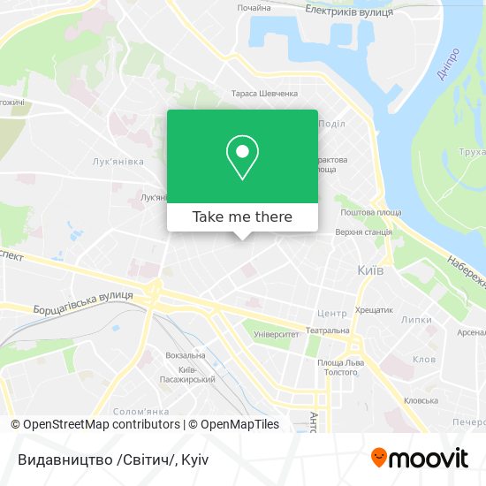 Карта Видавництво /Світич/