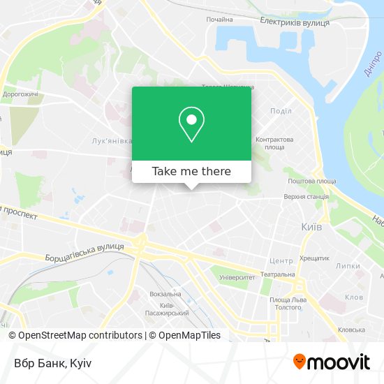 Вбр Банк map