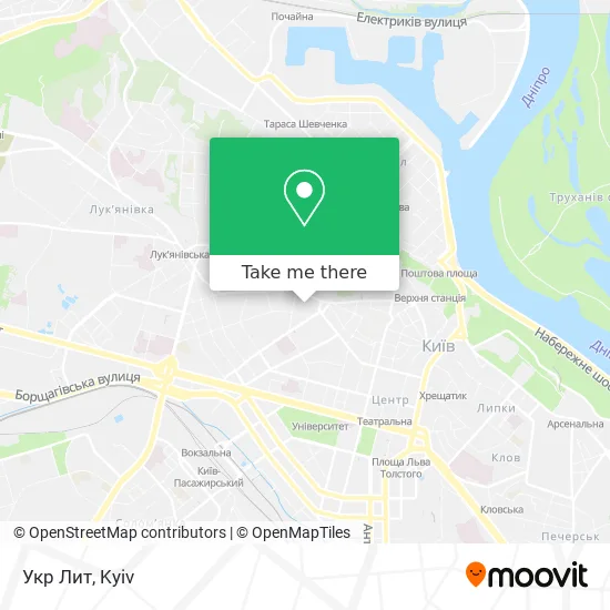 Карта Укр Лит