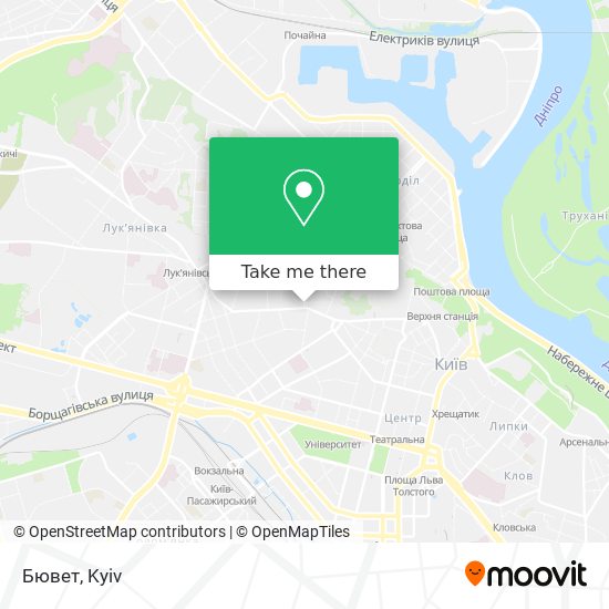 Карта Бювет