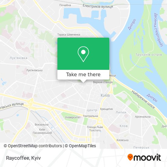 Карта Raycoffee