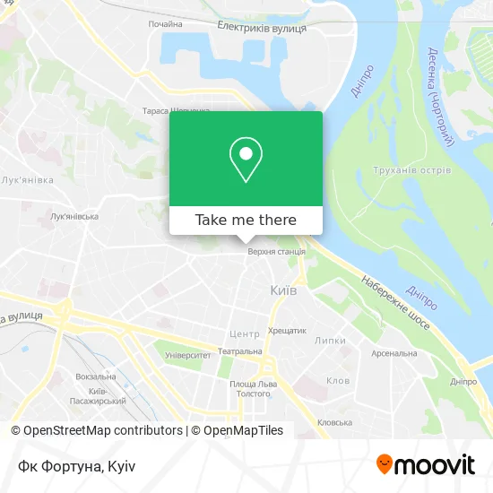 Карта Фк Фортуна