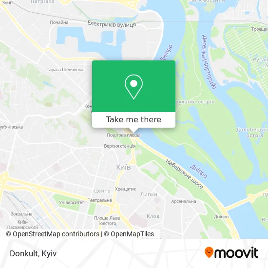 Карта Donkult