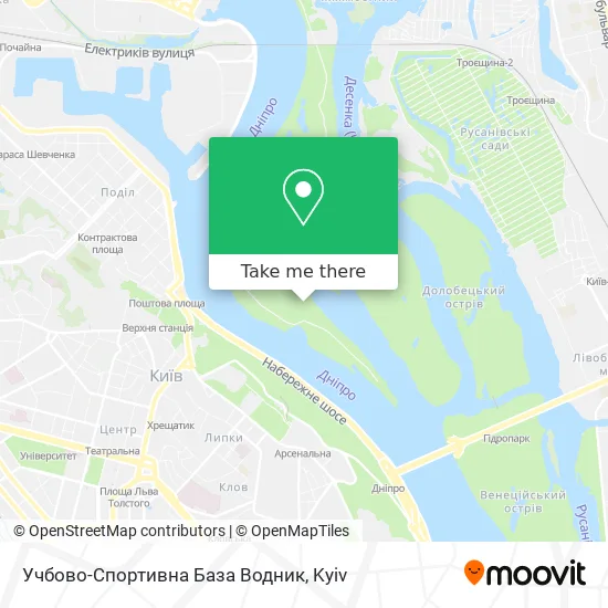 Учбово-Спортивна База Водник map