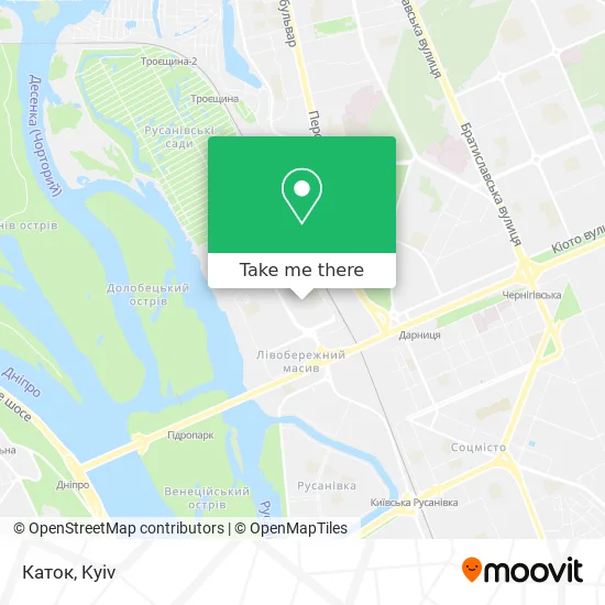 Карта Каток