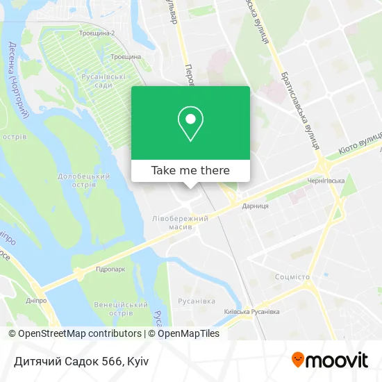 Карта Дитячий Садок 566