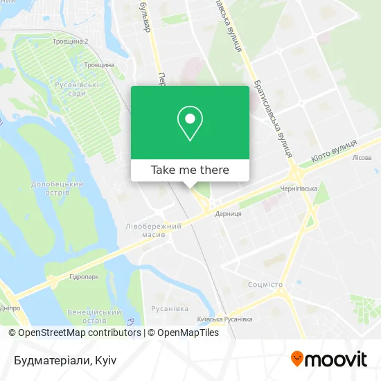 Карта Будматеріали